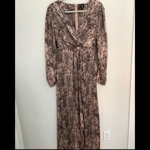 Bar lll x Becca Tilly Long Sleeve Dress